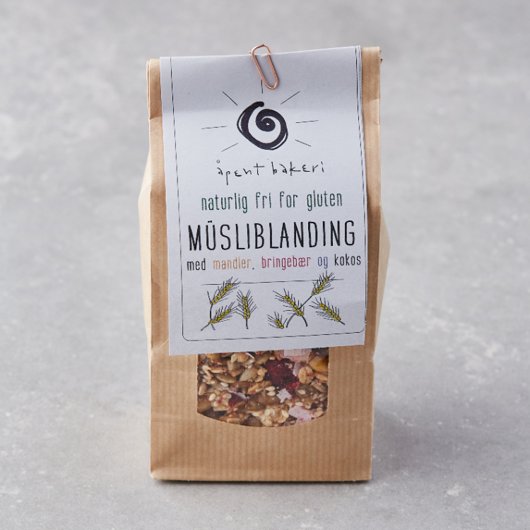Musliblanding, naturlig fri for gluten